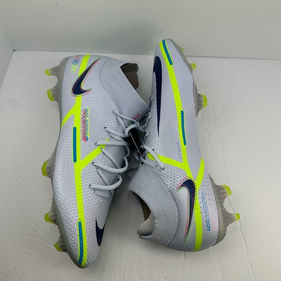 Nike Phantom GT2 Elite DF FG Men 12 Progress Pack Grey Soccer Cleats CZ9889-054 main image 4